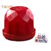 1 Set Dice Cup with Base 5 Dot Dice Heavy Duty Manual Shaker Cup Adults Family Night Bar Party Gambling Drinking Board Game Casino Equipment