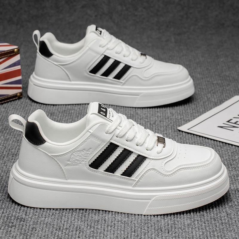 Men's shoes 2025 summer new youth trend retro classic versatile board shoes men's platform heightening casual trendy shoes