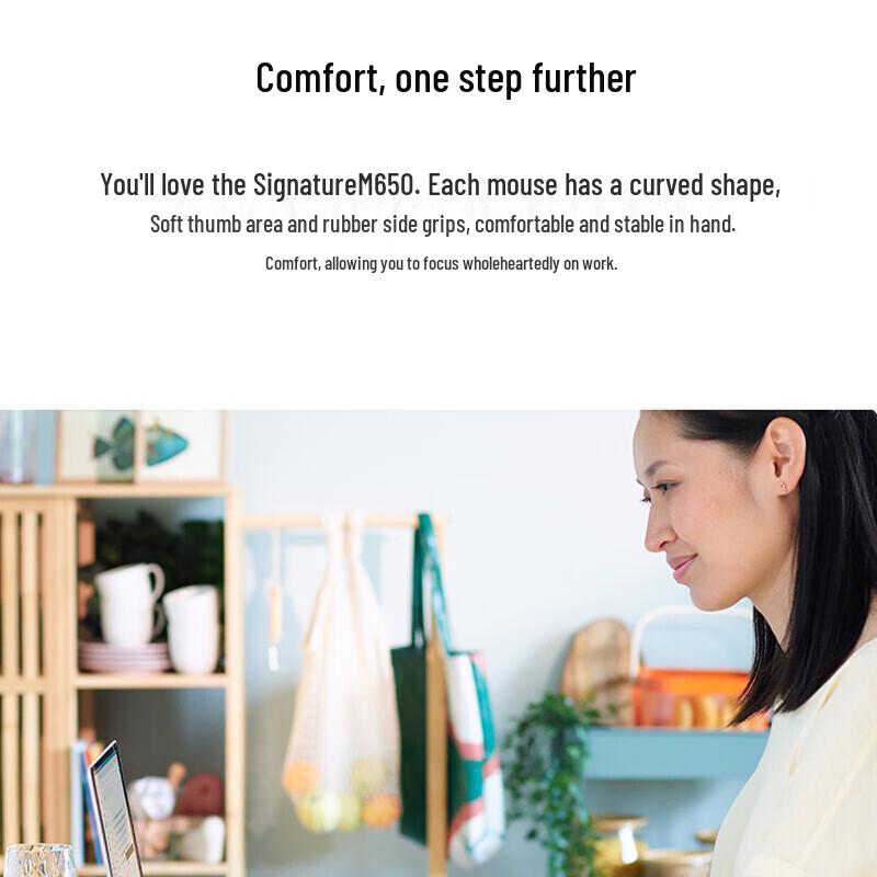 Logitech M650 M Wireless Bluetooth Mouse