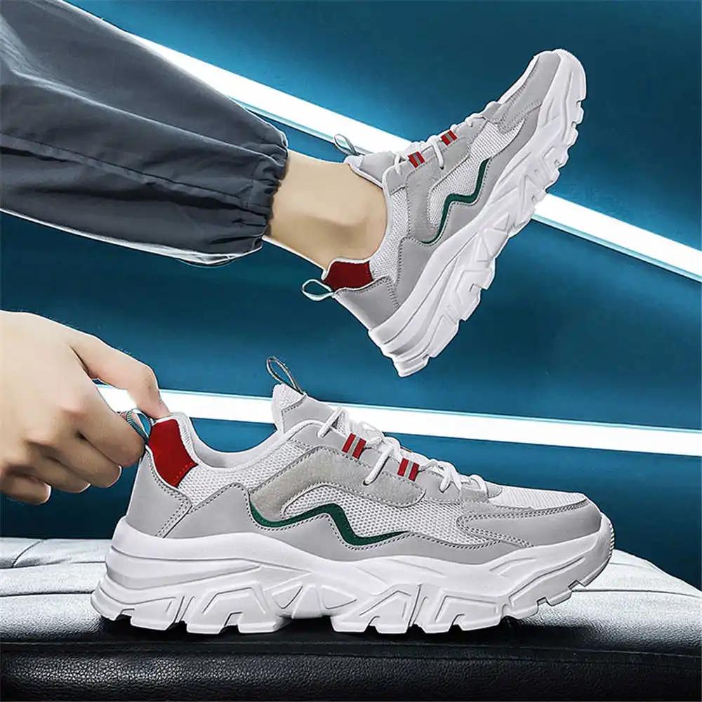 Platformed Beige Shoes For Men Sneakers Walking Luxury Basketball Spring Men's Shoes Sports Shows Wide Foot Sneskers