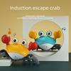 Rechargeable Electric Sound & Light Crawling Crab Educational Toy