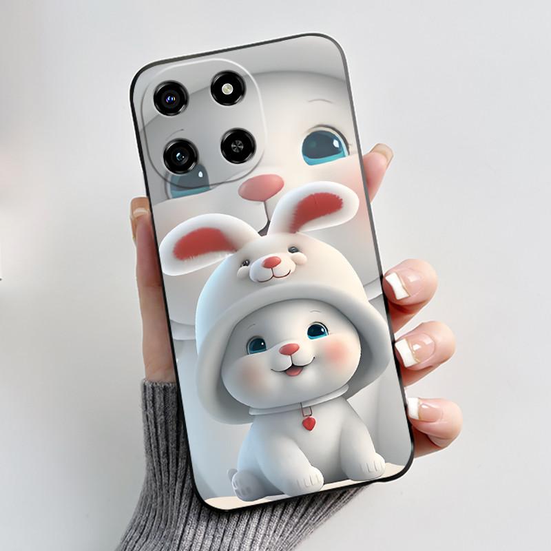 For Blackview Color 6 Case Luxury Cute Love Rabbit Funny Soft Silicone Protective Back Cover For Black View Color 6 Phone Case