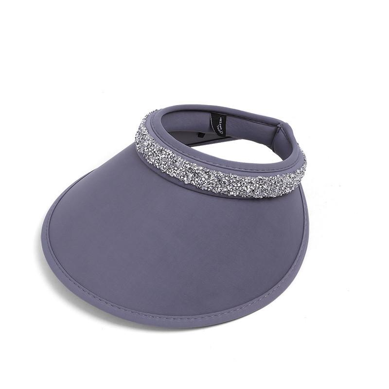 Sparkling Open Top Sun Hat For Beach And Outdoor Activities