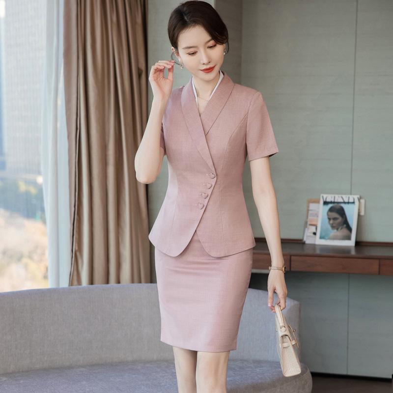 Women's Summer Salon & Office Professional Suit Set