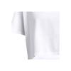 Under Armour Campus Boxy Crop Short Sleeve Solid Color Round Neck Pullover Loose Quick-Dry T-Shirt Women T-Shirts White 1383681-100
