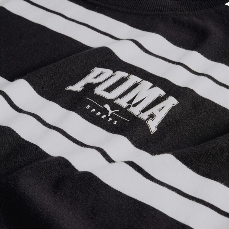 New PUMA Squad T Shirts Women's Black/White 692983-01