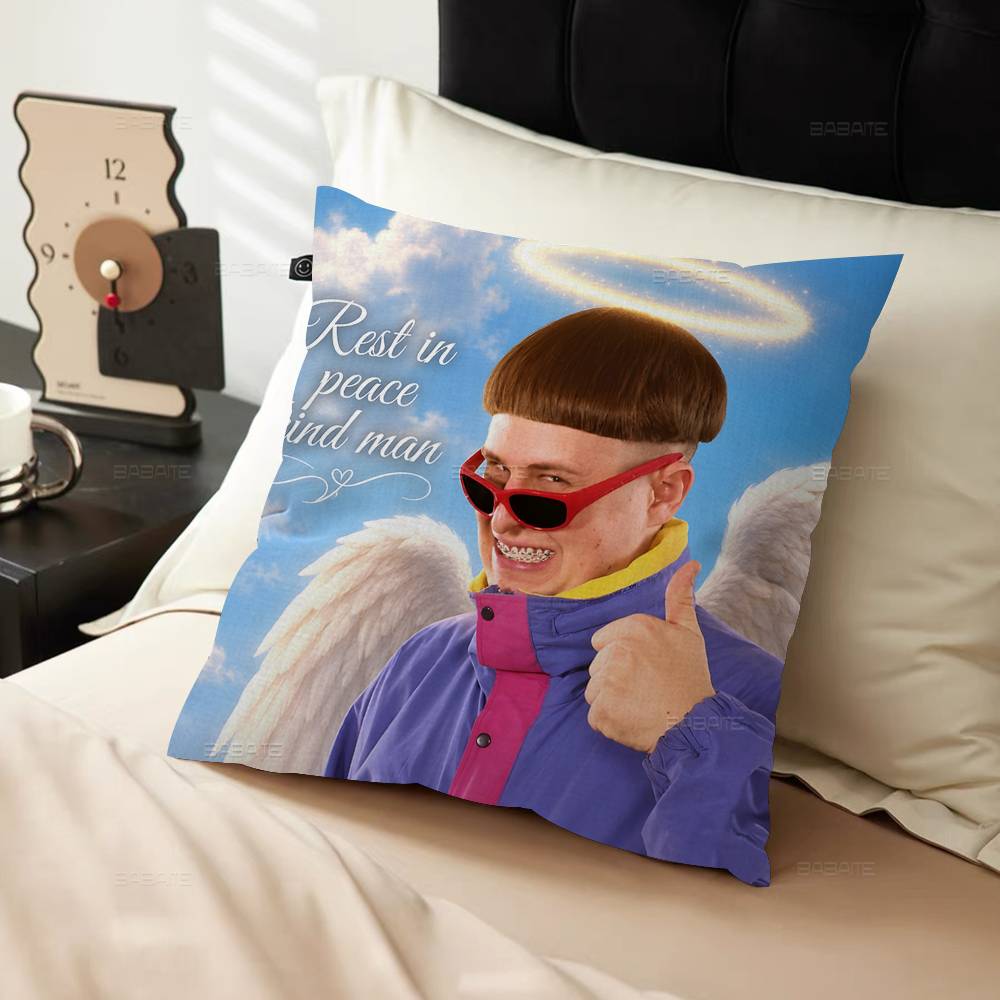 Singer Oliver Tree Nickell Cushion Cover Car Throw Pillow Case For Sofa Car Christmas Gift xcm xcm