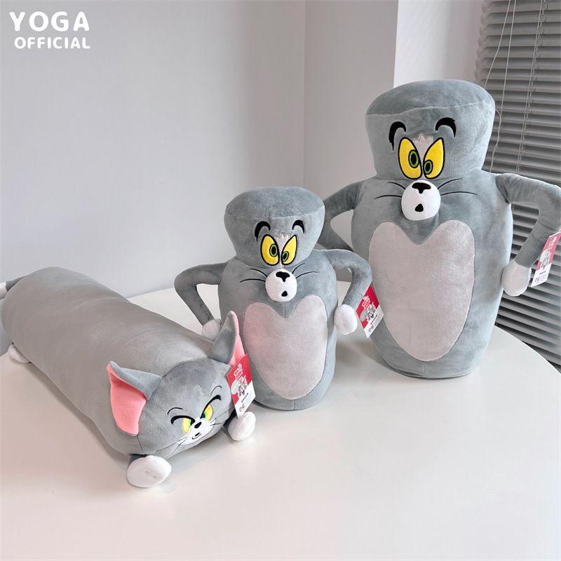 Niedliches Tom-und-Jerry-Plüschtier (deformiert) – Kuscheliges Cartoon-Geschenk: Tom, Katze, Jerry, Maus