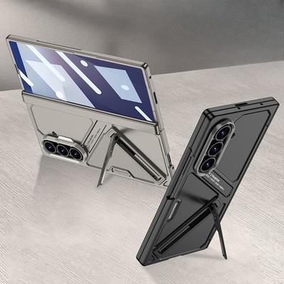 Ein magnetisches Scharnier für die Samsung Zfold7 Handyhülle Eine vollständig umschlossene Nische und High-End Integrierte Hülle und Filmständer