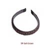 Hand-woven Braided Headband with Non-slip Plastic Teeth
