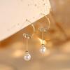 2025 High-End Niche Design Pearl Earrings: 925 Sterling Silver Studs for Women