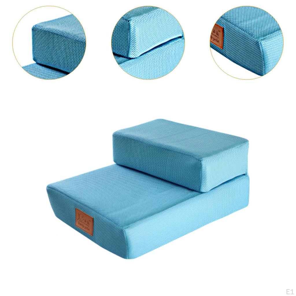 Rampă pentru animale de companie Trepte Scări pentru câini 2 Fund antiderapant Ușoare Scară pentru canapea pat Uz interior