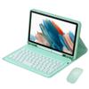 For Samsung Galaxy Tab A9 Case 8.7 Inch with Bluetooth Keyboard Silicone Cover Pen Holder Shockproof X115