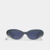 NeoRetro 5565 Hässliche Sonnenbrille C2 Mittelmeerblau