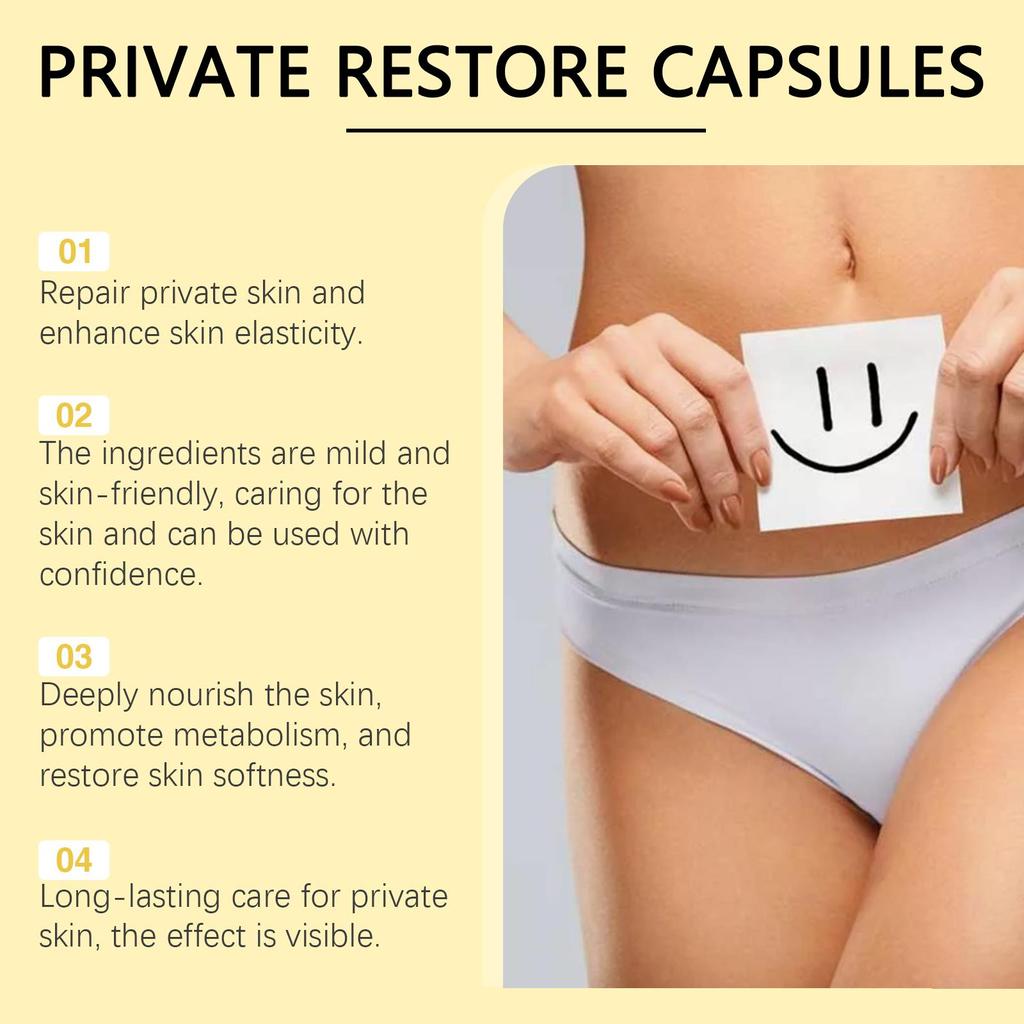 Body Care Capsules, Daily Nourishing for Skin Hydration & Elasticity, Moisturizing Body Skin Care Capsules