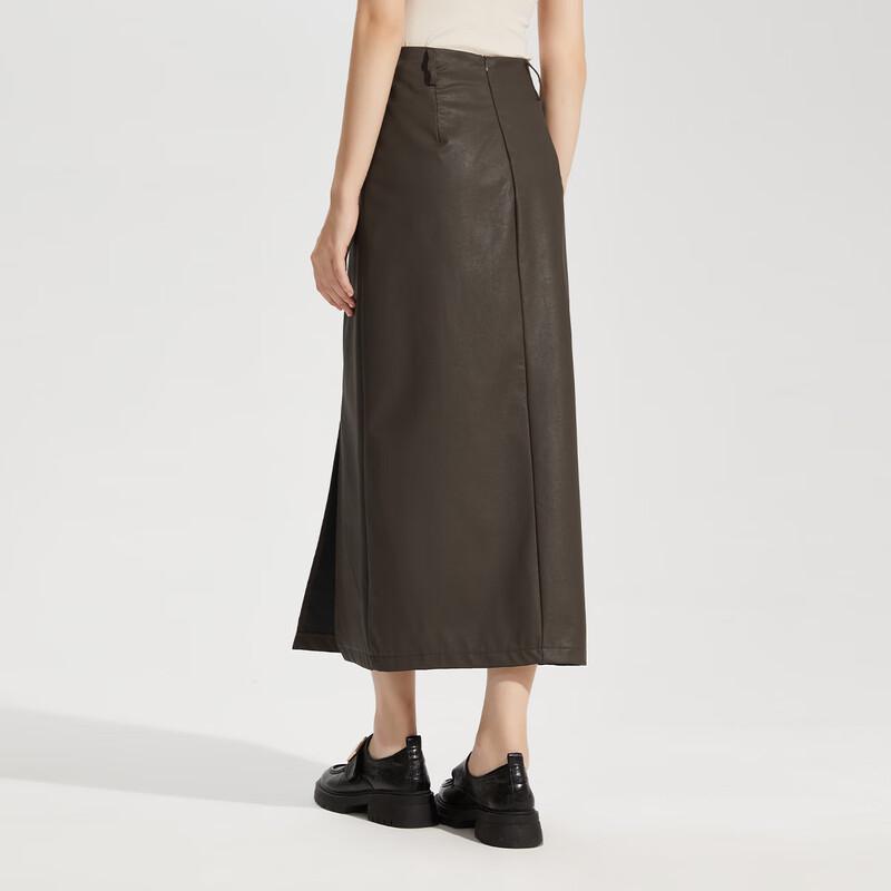 Tatu Women's High-Waist Viscose Blend Midi Skirt