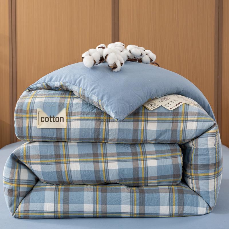 Class A Thickened Xinjiang Cotton Quilt for Home & Dormitory – Four Seasons Use