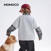 MOMOCO Boys' Trendy Faux Layered Sweatshirt