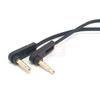 20CM 100cm 1/8 "3,5mm 90 Grad rechts abgewinkelt mini stecker stereo audio Kopfhörer Verlängerung kabel