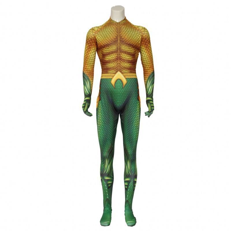 Justice League Aquaman Kostüm für Halloween Bühnenauftritt