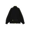 Adidas Sportswear Track Top Letter Print Loose Jacket Women Jacket Black HT0084