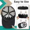 A25F-20Pcs 4 Design For Caps Hat Shaper Insert-Reusable Crown Support Insert-Baseball Cap Shaping Tool