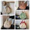 Korean Style Hollow Woven Shoulder Bag Large Capacity Summer Beach Tote Bags  Swimming