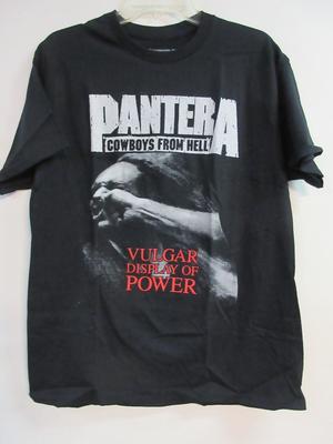 MERCHANDISING OFICIAL DE PANTERA VULGAR EXHIBICIÓN BANDA CONCIERTO MÚSICA Camiseta Unisex GRANDE