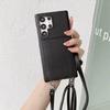 Crossbody Leather Phone Case for Samsung Galaxy S23 S21 FE S24 Ultra S22 Plus A54 A34 A14 A24 A35 A55 A15 A25 M54 Wallet Cover