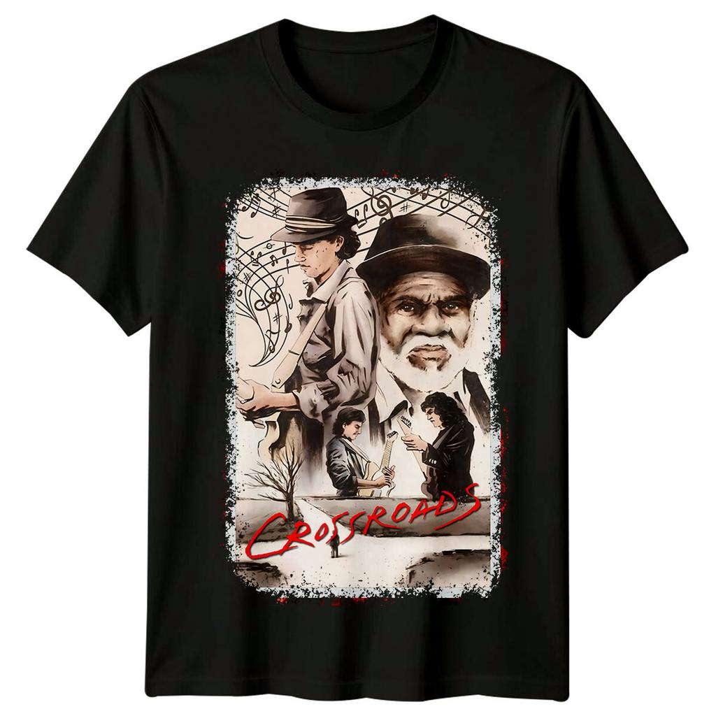 Crossroads (1986) Movie Poster Inspired T-Shirt Retro 80s Tee Unisex