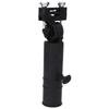 Universal Golf Cart Trolley Handle Multi Angle Adjustable Plastic Umbrella Holder Stand Black  for Buggy Golf Cart or