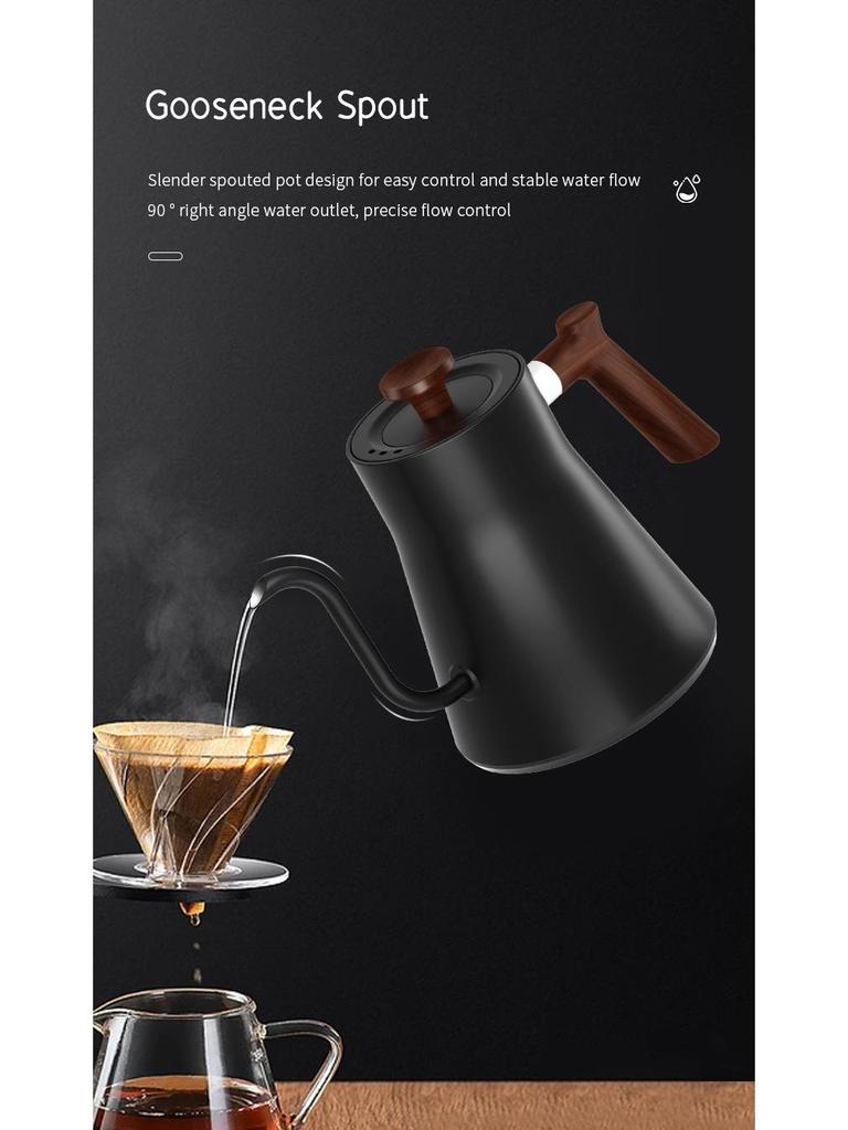 2025 Smart Electric Gooseneck Kettle for Hand Brewing Coffee - New Constant Temperature Design