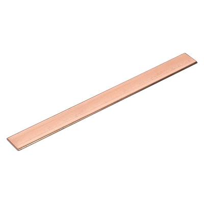 Uxcell Copper Flat Bar 2 X 20 X 200mm (1 Piece) T2 Copper Electrical Busbar, Copper Plate, Conductive Material, for DIY Crafts