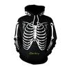 Halloween Graphic Hoodie Men 3D Printing Pumpkin Hooded Sweatshirt Street Oversized Long Sleeve Pullovers Women Y2k Tops Hoodies