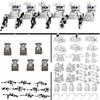 Military Special Forces MOC Building Block SWAT Ghost Commando Figures Police Soldiers Army Gun Weapons Children's Toy Gifts