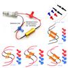 2 pcs 10 W 25 W 50 W Load Resistor for LED Bulbs Resistors for LED Lamp, CANbus, Brake Light, Flicker