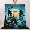 Fleece Wearable Blanket With Sleeves Cozy Hooded Throw Adults Winter Loungewear Halloween Costume Accessory