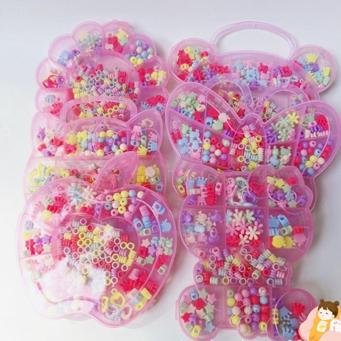 Princess Ring & Beaded Necklace DIY Toy Set - Multiple Styles