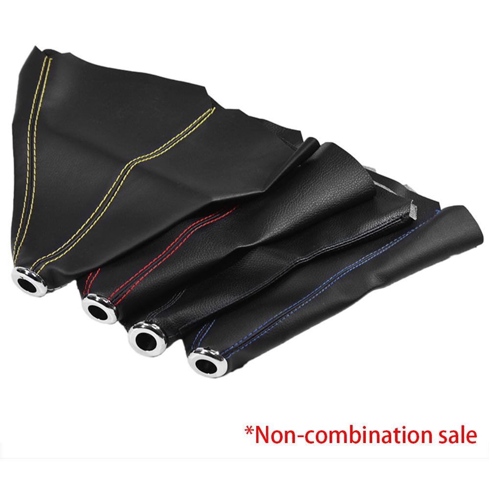 Universal Auto PVC Leder Schalthebelmanschette Staubschutzmanschette Kragen Gamasche Schwarz Rot Für Toyota/Honda/BMW/VW/Benz/Opel