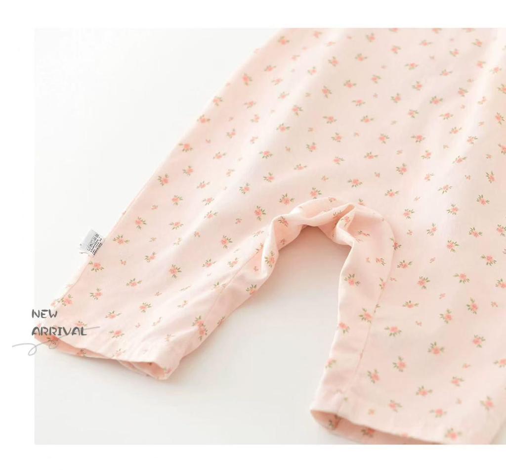 Infant & Toddler Spring/Autumn Girls' Casual Outfit - Super Cute Fashion Two-Piece Set with Outerwear & Bib, Ideal for 100 Days Celebration.