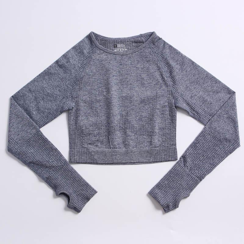 New European & American Women's Quick-Dry Yoga Set: Long Sleeve Top, Sport Vest, Tight Pants.