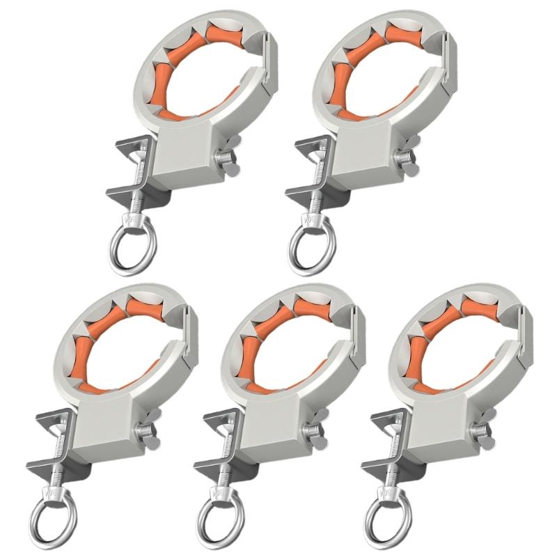 Strong Nylon Cable Guide Pulley 65mm Wide Opening Smooth Roller 330 Degree Rotation Strong for Bridge Installation