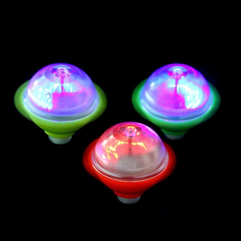 Building Toys Kids Toy Vinyl Gyro Colorful Flash Light-emitting Red Laser Line Gyro