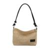 Hand Carry Casual Versatile Woven Bag Women, Summer New Fashionable Simple Straw Bag Trendy Shoulder Bag
