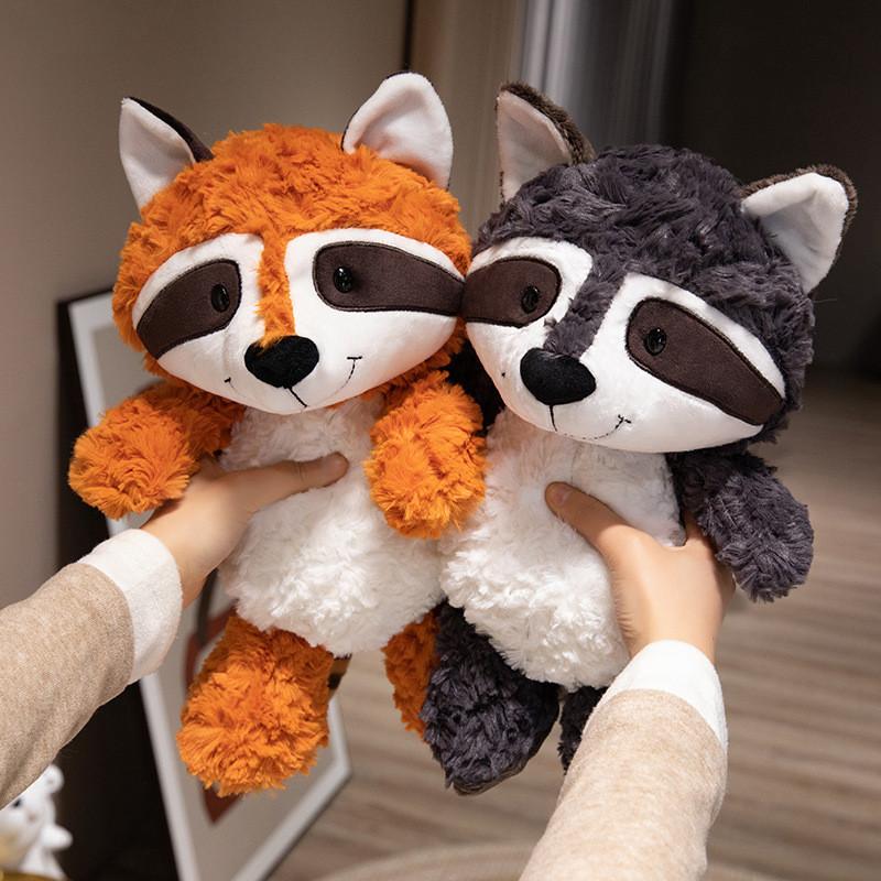 Adorable Plush Raccoon And Sloth Stuffed Animal Doll For Kids Soft And Cuddly Gift