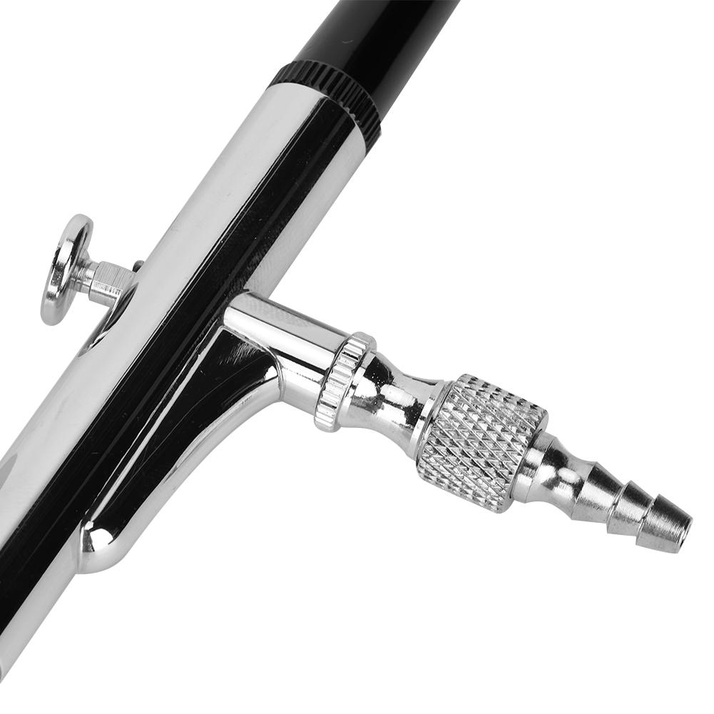 Kit Aerografo a Gravità Doppia Azione 0,3 mm per Decorazione Torte Pittura Artista