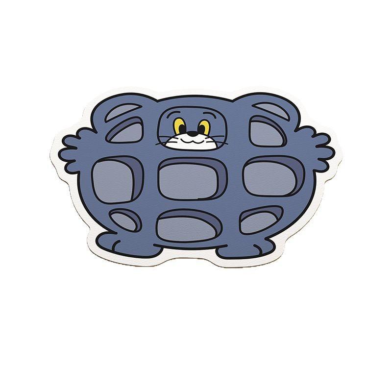 Cartoon Bathroom Non-Slip Floor Mat, Anti-Drop Diatom Mud Floor Mat, Quick-Drying Toilet Door Foot Pad, Diatom Mud
