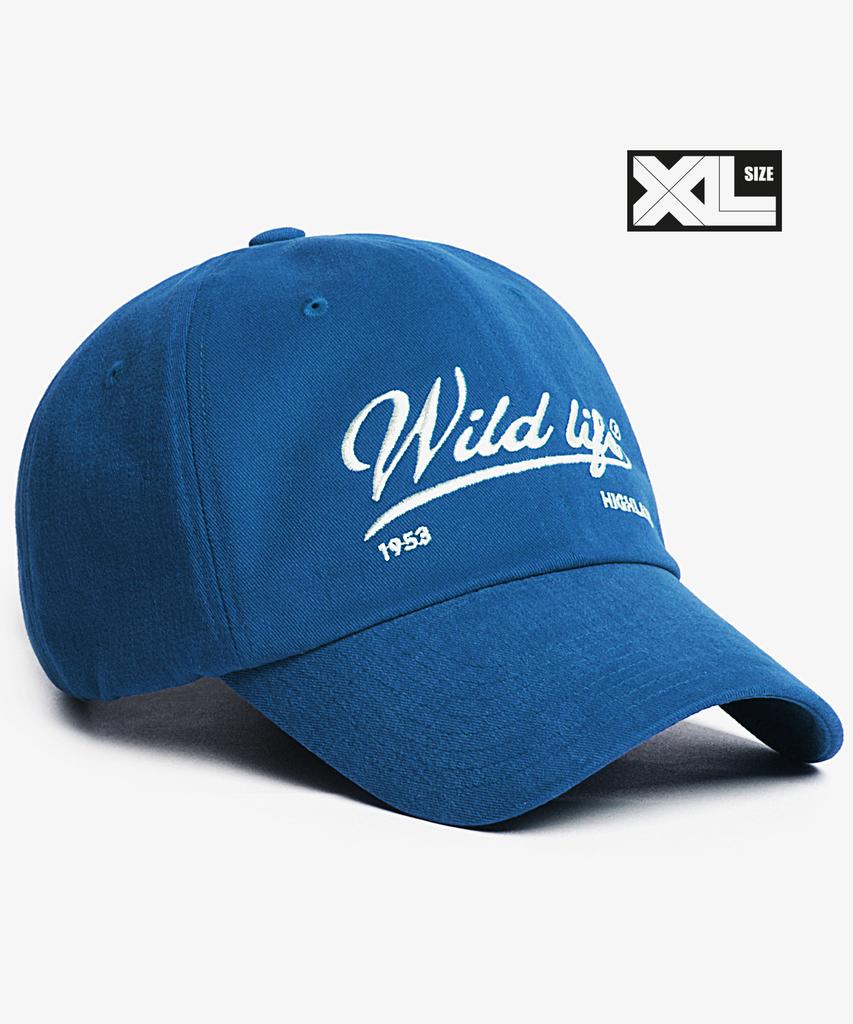 Peullaeto Big Size Ball Cap Xl Wild Life Cap Blue