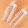 Plastic Tumbler Straw Water Bottle Leakproof Straw Cup New Milk Tea Cup  Beverage Drinking