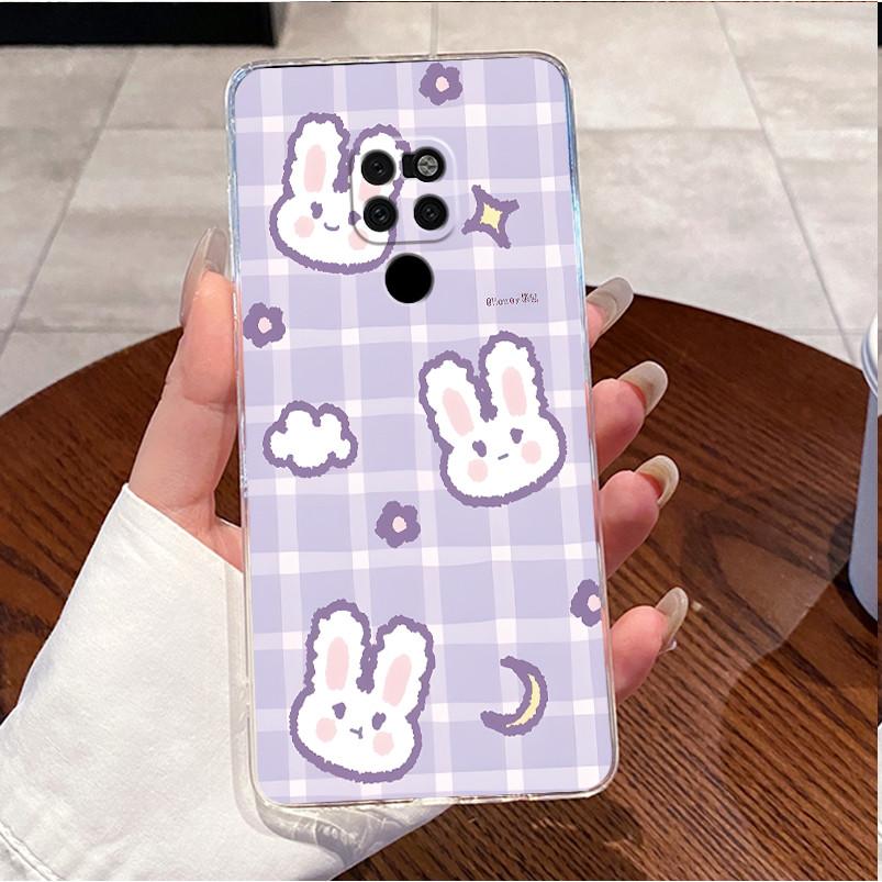 Case For Huawei Mate 20 HMA-L29 HMA-L09 Mate 20 Pro LYA-L29 LYA-L09 Casing Cute Love Heart Rabbit Clear Soft Silicone Phone Case
